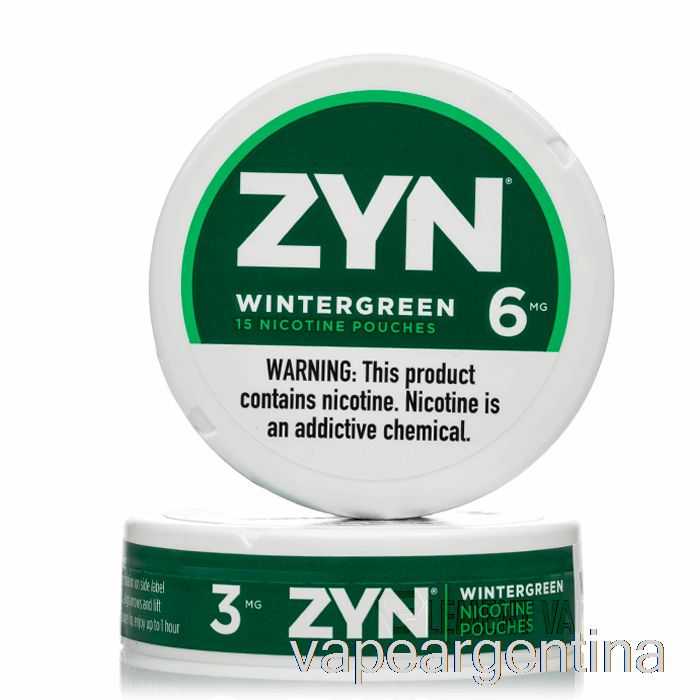 Bolsas De Nicotina Zyn - Gaulteria 3 Mg (paquete De 5) Vape Argentina